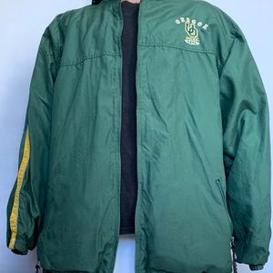 Oregon Starter Jacket Size XL Ducks 1896 Green